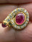 Boucles d'oreilles BVLGARI - Boucles d’oreilles clip vintage en or jaune 18 carats, diamants et rubis 58 Facettes