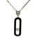 Collier Messika Move Uno - Collier en or blanc 18 carats et diamants 58 Facettes