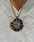 Collier De Beers Talisman - Chaîne et pendentif en or blanc 18 carats et diamants 58 Facettes