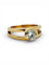 Bague 51 Solitaire - Bague en or jaune 18 carats et diamant 58 Facettes