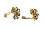 Boucles d'oreilles Boucles d’oreilles clips en or 18 carats, diamants et émail bleu 58 Facettes