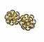 Boucles d'oreilles Boucles d’oreilles clips en or 18 carats, diamants et émail bleu 58 Facettes