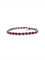 Bracelet Bracelet en or blanc 18 carats avec rubis et diamants 58 Facettes