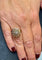 Bague 54 Bague marguerite ancienne en or et diamants naturels 58 Facettes