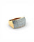 Bague 53 Bague en or jaune 18 carats sertie de diamants taille princesse 58 Facettes