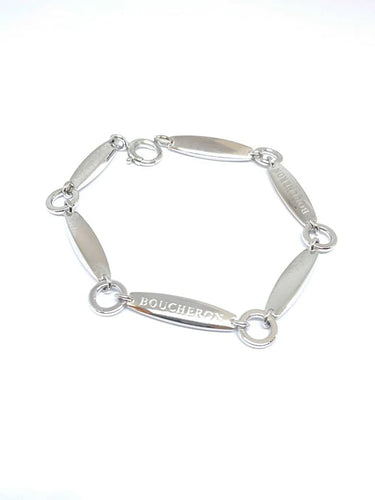 Bracelet Boucheron - Bracelet en or blanc 18 carats 58 Facettes