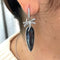 Boucles d'oreilles Boucles d’oreilles cocktail en or blanc 18 carats et diamants 58 Facettes