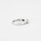 Bague 51 Bague solitaire en or blanc 18 carats et diamants 0,40 ct 58 Facettes