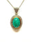 Collier Chaîne et pendentif - Collier en or jaune 18 carats, jade vert et diamants 58 Facettes