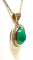 Collier Chaîne et pendentif - Collier en or jaune 18 carats, jade vert et diamants 58 Facettes