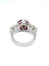 Bague 50 Duo de bagues - Bagues en or blanc avec diamants, rubis et saphirs 58 Facettes