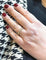 Bague 50 Alliance en or jaune 18 carats et diamants 58 Facettes