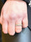 Bague 50 Alliance en or jaune 18 carats et diamants 58 Facettes