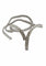Boucles d'oreilles Parure - Collier et boucles d’oreilles en or blanc 18 carats et diamants 58 Facettes