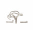 Boucles d'oreilles Parure - Collier et boucles d’oreilles en or blanc 18 carats et diamants 58 Facettes