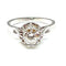Bague 55 Solitaire - Bague en or blanc 18 carats et platine avec diamant 0,91 ct 58 Facettes