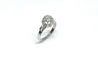 Bague 55 Solitaire - Bague en or blanc 18 carats et platine avec diamant 0,91 ct 58 Facettes