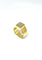 Bague 50 Chevalière - Bague en or jaune et diamants 58 Facettes