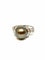 Bague 54 Bague en or blanc 18 carats avec perle de Tahiti et diamants 58 Facettes