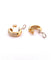 Boucles d'oreilles Créoles - Boucles d’oreilles en or jaune 18 carats et diamants 58 Facettes