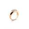 Bague 59 Bague jonc en or jaune 18 carats et diamants 58 Facettes