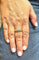 Bague 59 Bague jonc en or jaune 18 carats et diamants 58 Facettes