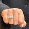 Bague 54 Bague en platine 950 sertie de diamants 1,75 ct 58 Facettes