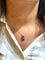 Collier Collier pendentif - Pendentif en or jaune 18 carats avec améthyste et diamants 58 Facettes