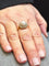 Bague 59 Bague ancienne en or jaune 18 carats avec diamants et perle 58 Facettes
