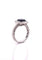Bague 54 Bague en or blanc 18 carats avec onyx et diamants 58 Facettes