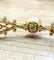 Bracelet Alessio Boschi Milano - Bracelet jonc en or jaune 18 carats, perles et diamants jaunes 58 Facettes