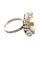 Bague 58 Bague en or blanc 18 carats avec perle et diamants 58 Facettes