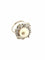 Bague 58 Bague en or blanc 18 carats avec perle et diamants 58 Facettes