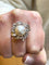 Bague 58 Bague en or blanc 18 carats avec perle et diamants 58 Facettes
