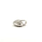 Pendentif Pendentif cœur en or blanc 18 carats et diamants 58 Facettes