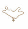 Collier Chaîne maille serpent et pendentif diamants en or 14 ct et 18 ct 58 Facettes