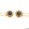 Boucles d'oreilles Boucles d’oreilles en or 18 carats avec diamants et perles de Tahiti 58 Facettes