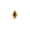 Bague 53 Bague navette en or jaune 18 carats, saphir et diamants 58 Facettes