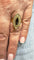 Bague 53 Bague navette en or jaune 18 carats, saphir et diamants 58 Facettes
