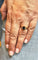 Bague 52 Solitaire - Bague en or jaune 18 carats saphir et diamants 58 Facettes