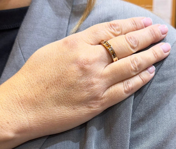 Bague 62 Bulgari B-Zero1 - Bague en or rose 18 carats 58 Facettes