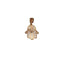 Pendentif Pendentif main de Fatima en filigrane en or jaune 18 carats 58 Facettes