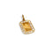 Pendentif Pendentif Allah en or jaune 18 carats 58 Facettes