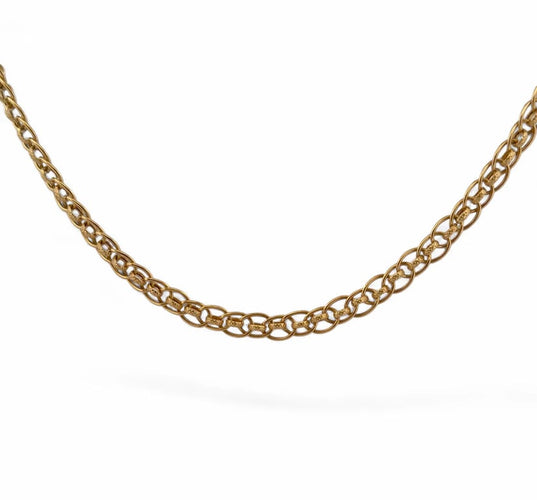 Collier Collier femme en or jaune 18 carats 60 cm 58 Facettes