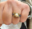 Bague 50 Korloff - Bague en or jaune 18 carats, perle et diamants 58 Facettes