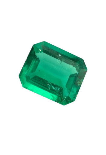 Bague Émeraude de Colombie certifiée - Pierre 2,92 carats 58 Facettes