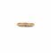 Bague 49 Demi-alliance - Bague en or jaune 18 carats et diamants 58 Facettes