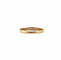 Bague 49 Demi-alliance - Bague en or jaune 18 carats et diamants 58 Facettes