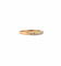 Bague 49 Demi-alliance - Bague en or jaune 18 carats et diamants 58 Facettes