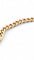Bracelet Gourmette en or jaune 14 carats sertie de diamants 58 Facettes